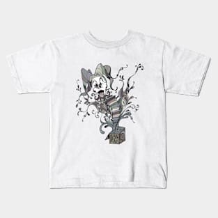 Jack In The Box, Gray Kids T-Shirt